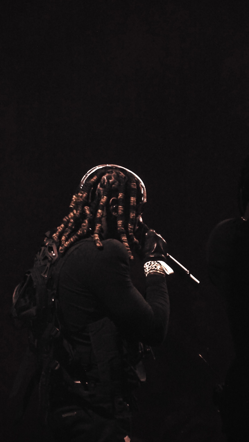 Offset performing live on stage