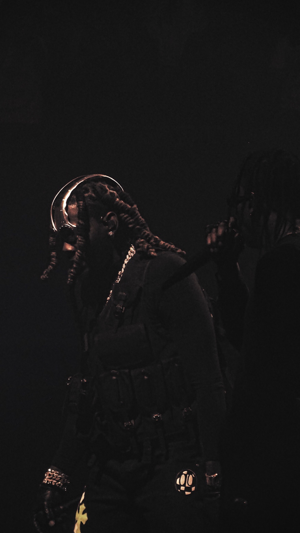 Offset performing live on stage