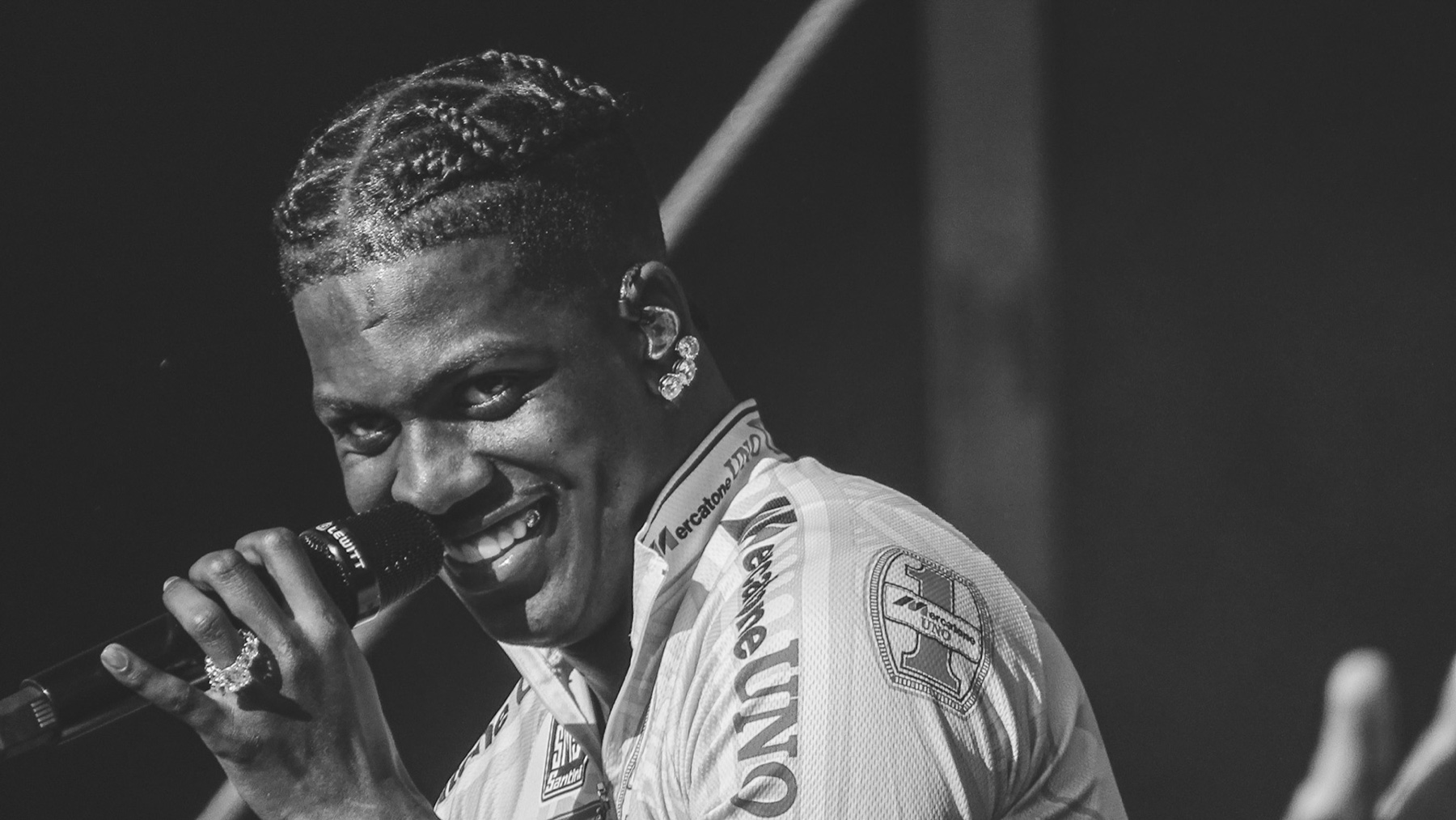 Lil Yachty performing live outdoors